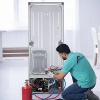 Double Door Fridge Gas Filling In Moradabad
